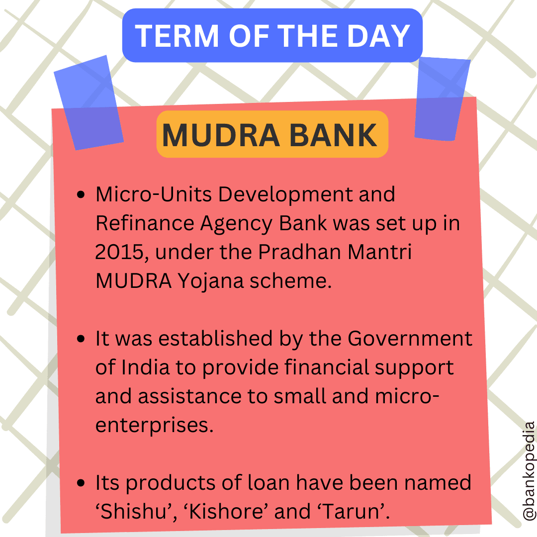 Mudra Bank