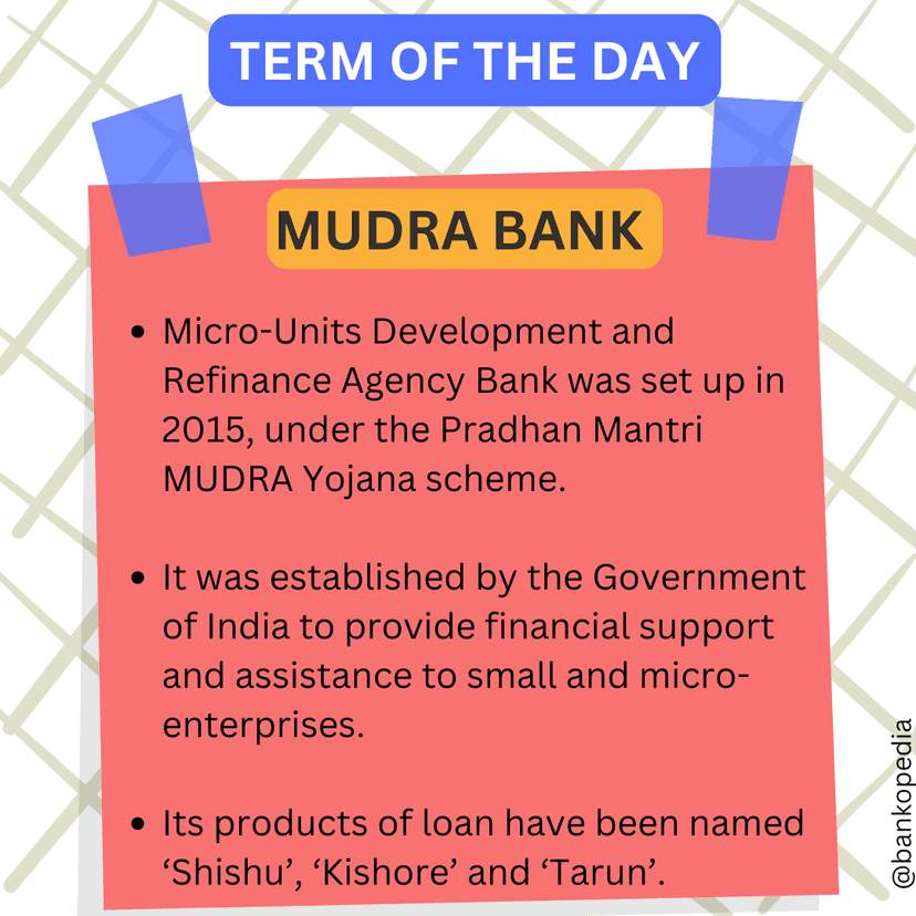 Mudra Bank