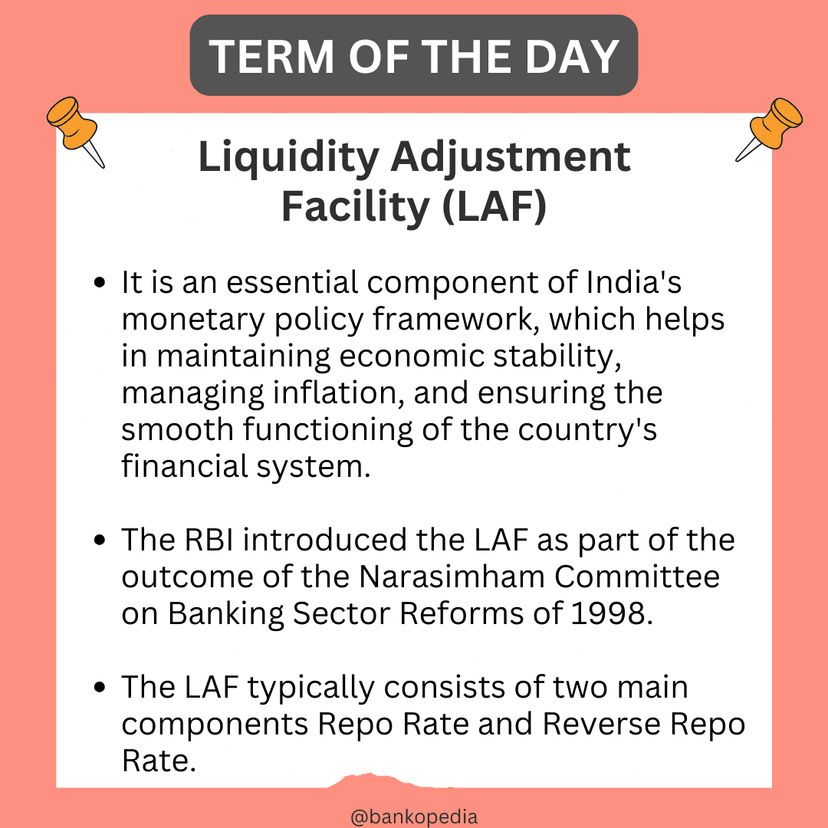 Liquidity Adjustment Facility: How RBI Drives Financial Stability